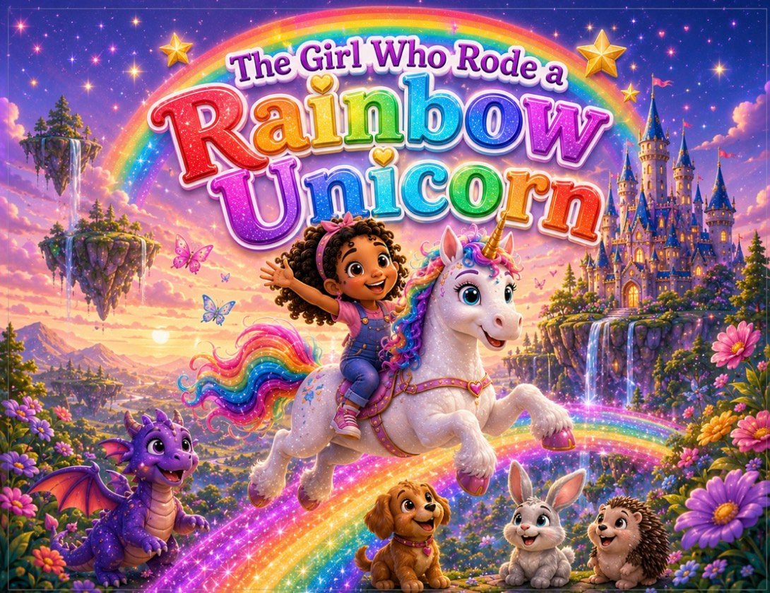 Screenshot The Girl Who Rode A Rainbow Unicorn - Image 1